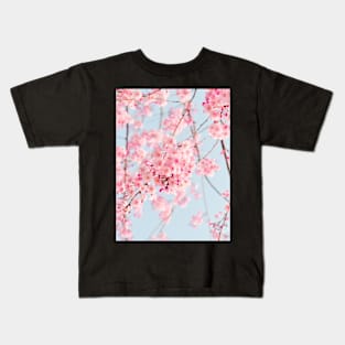 Flowers print, Pastel, Fashion print, Scandinavian art, Modern art, Wall art, Print, Minimalistic, Modern Kids T-Shirt